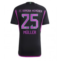 Bayern Munich Thomas Muller #25 Bortedrakt 2023-24 Kortermet